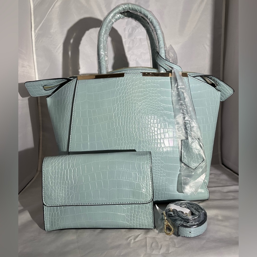 ICEBERG BLUE DESIGN HANDBAG